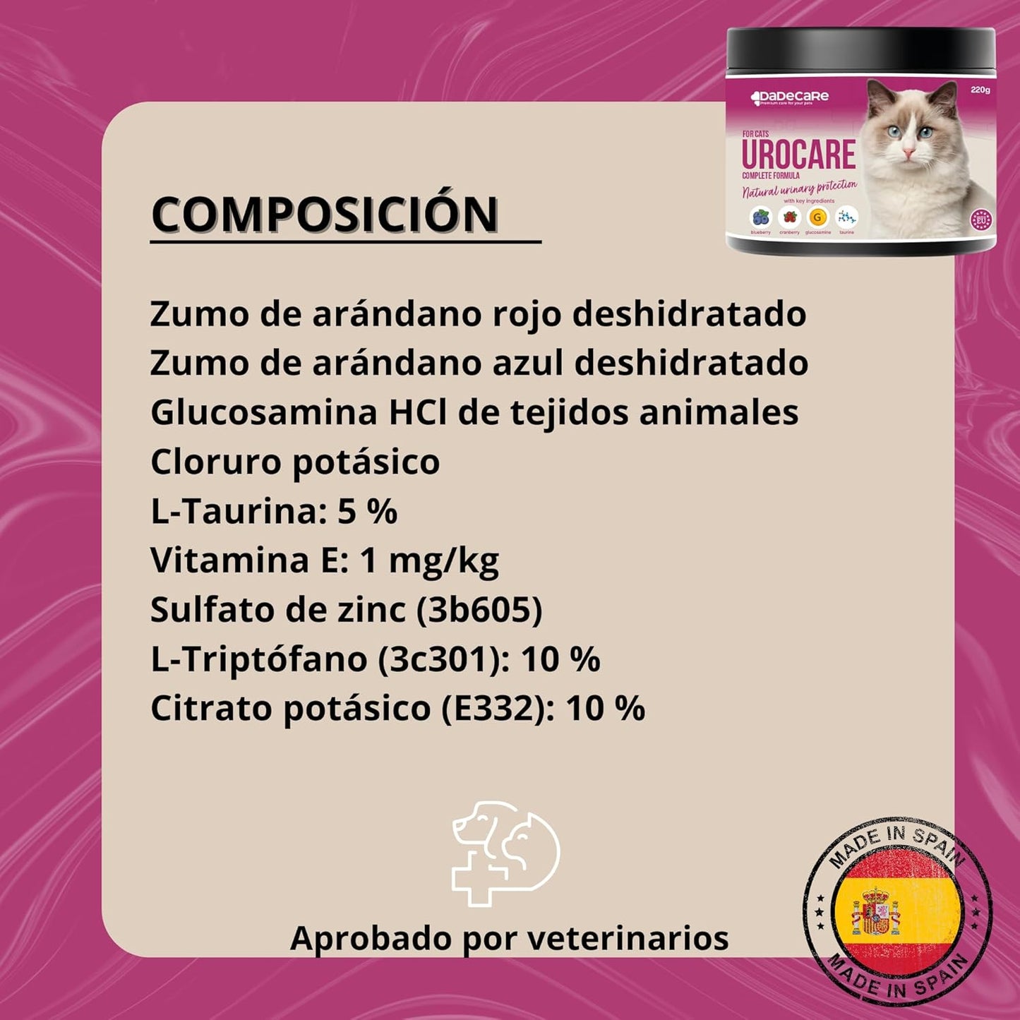 Urocare - Suplemento Urinario 220gr