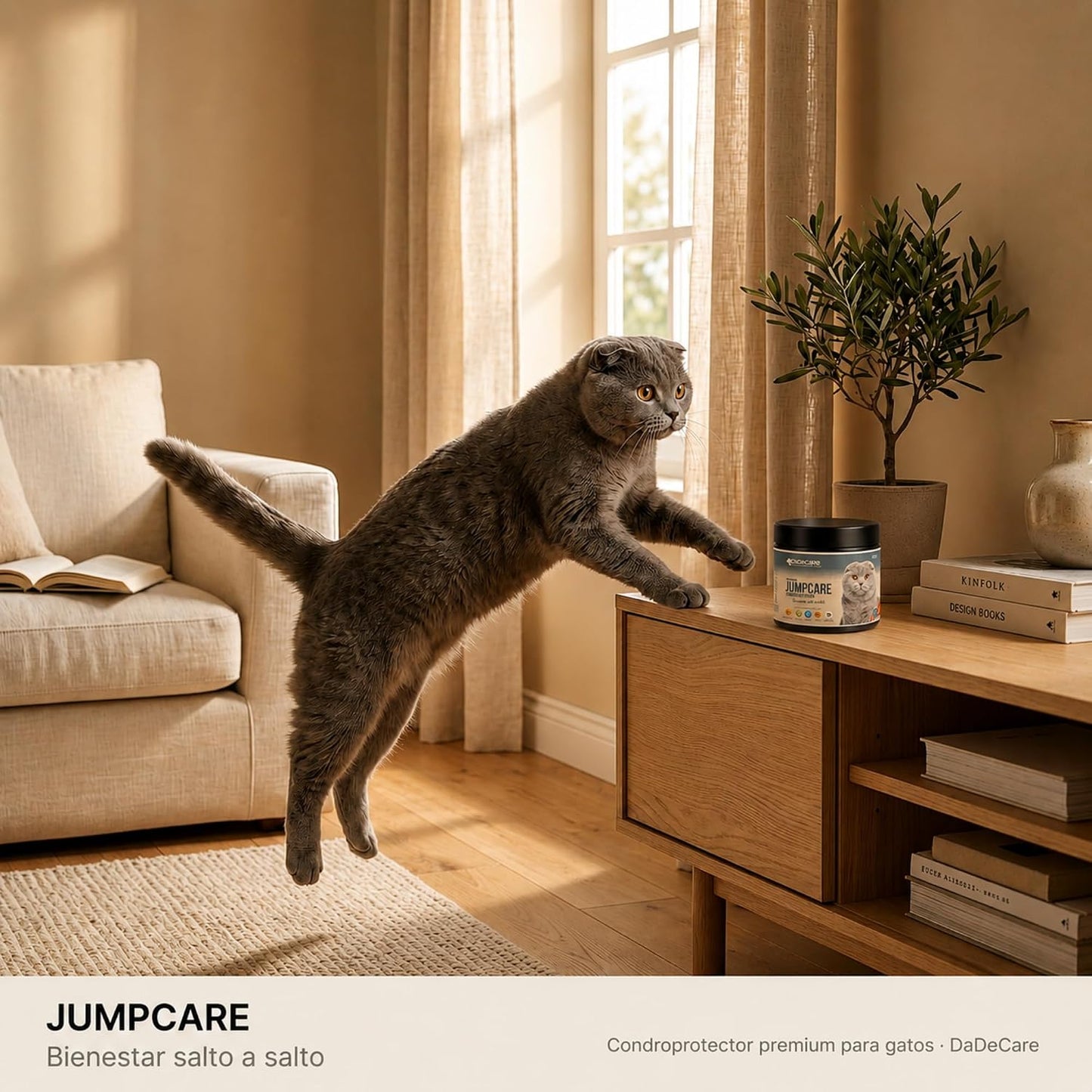 Jumpcare - Condroprotector Gatos en Polvo 220g