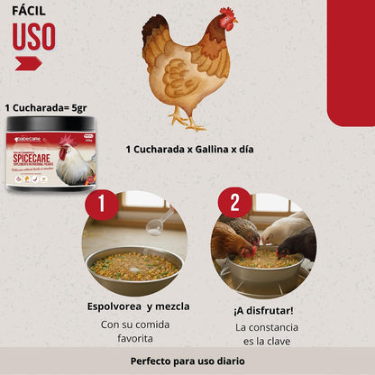Preventivo Parasitos Internos Natural 220 gr Polvo