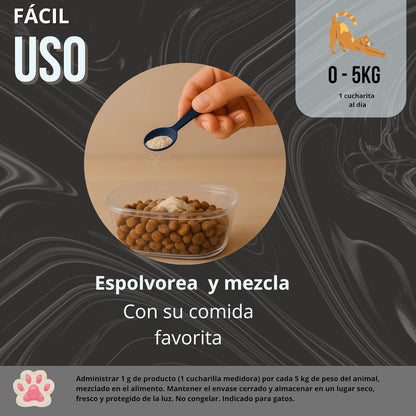 Taurina 300g Sabor Pescado para Gatos