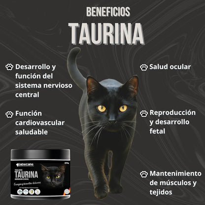 Taurina 300g Sabor Pescado para Gatos