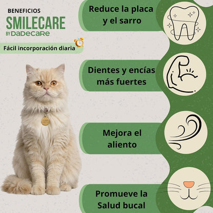 Smilecare Polvo Dental para Gatos 220g