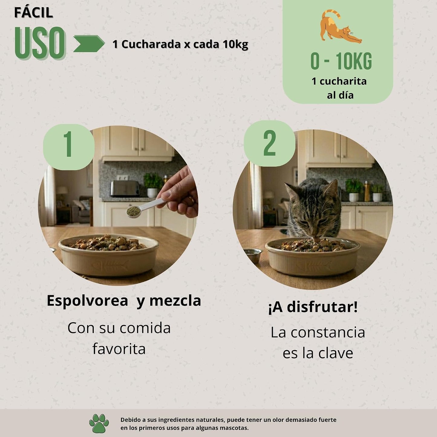Smilecare Polvo Dental para Gatos 220g