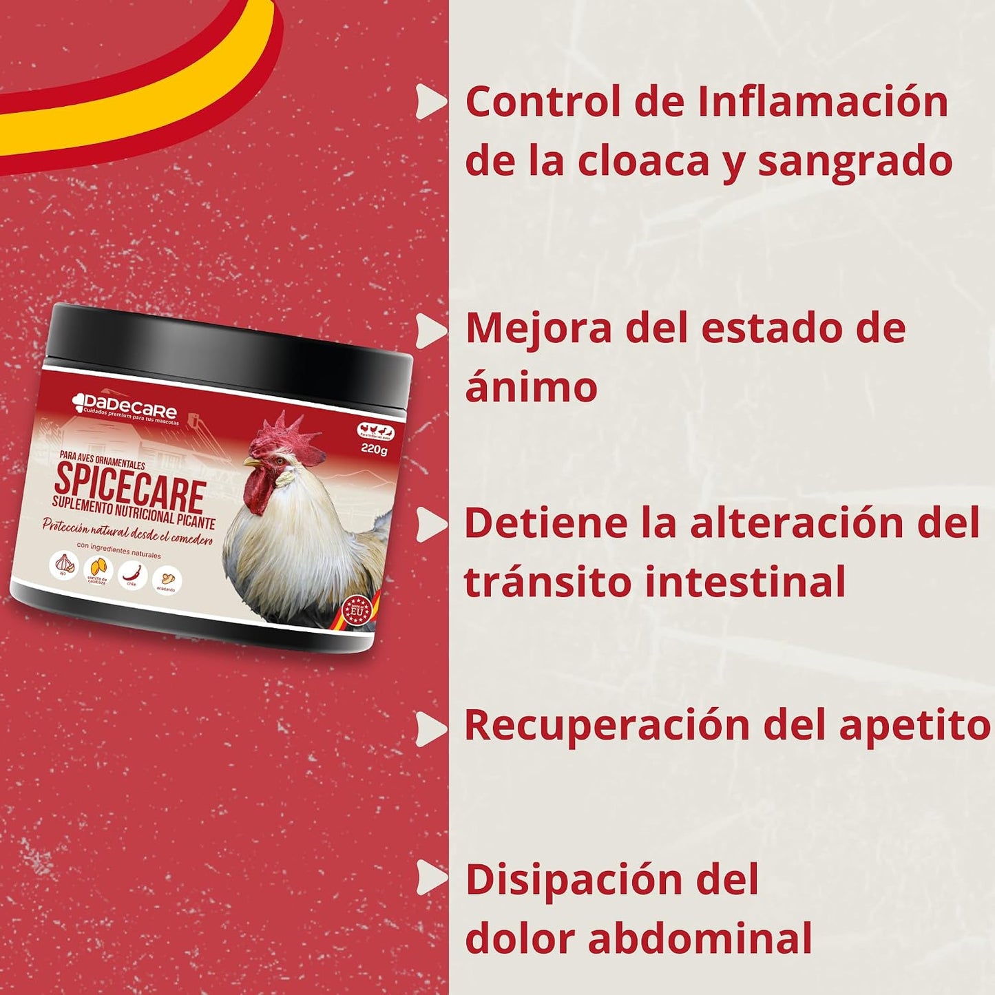 Preventivo Parasitos Internos Natural 220 gr Polvo