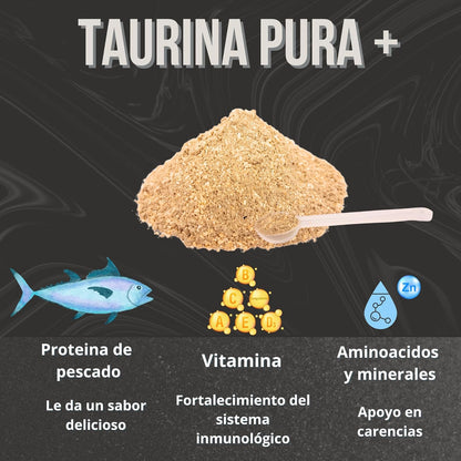 Taurina 300g Sabor Pescado para Gatos