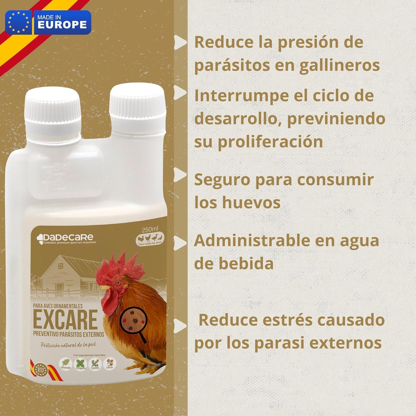 Preventivo Parasitos Externos Natural 250 ml