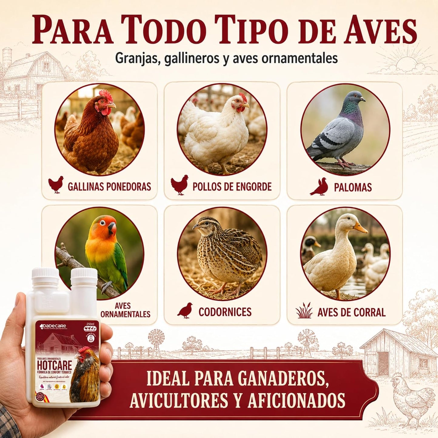 Hotcare Antiestrés por Calor 250ml