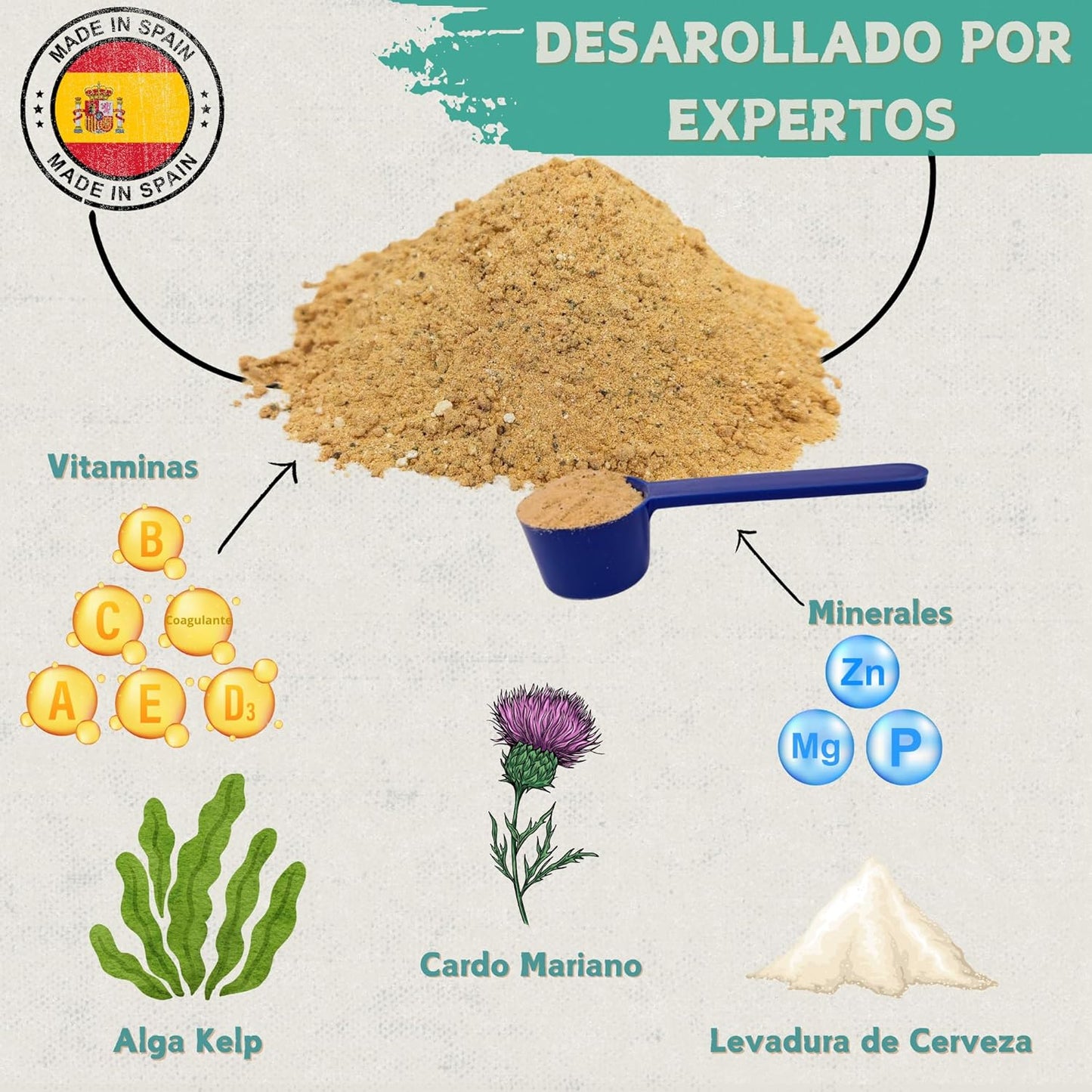 Vitacare – Suplemento multivitamínico 300g