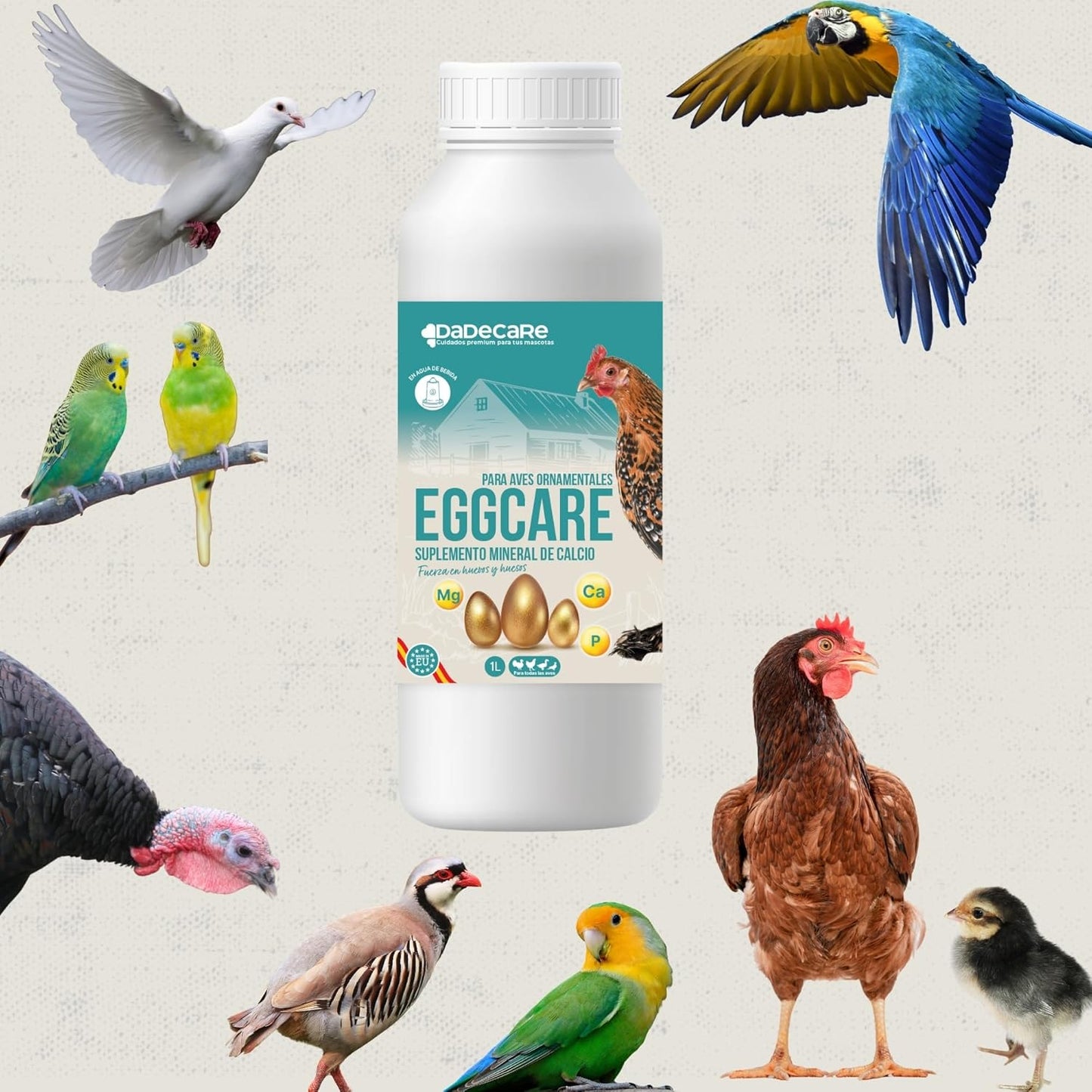Eggcare - Calcio para Aves 1L