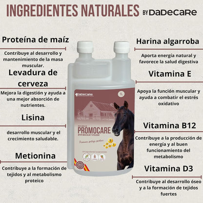 Promocare - Vitaminas Caballos 1L