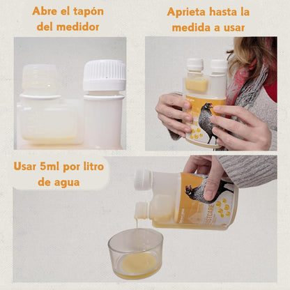 Boostcare - Multivitamínico 6 en 1 250ml Aves | Vitaminas A-E-D-C-B|