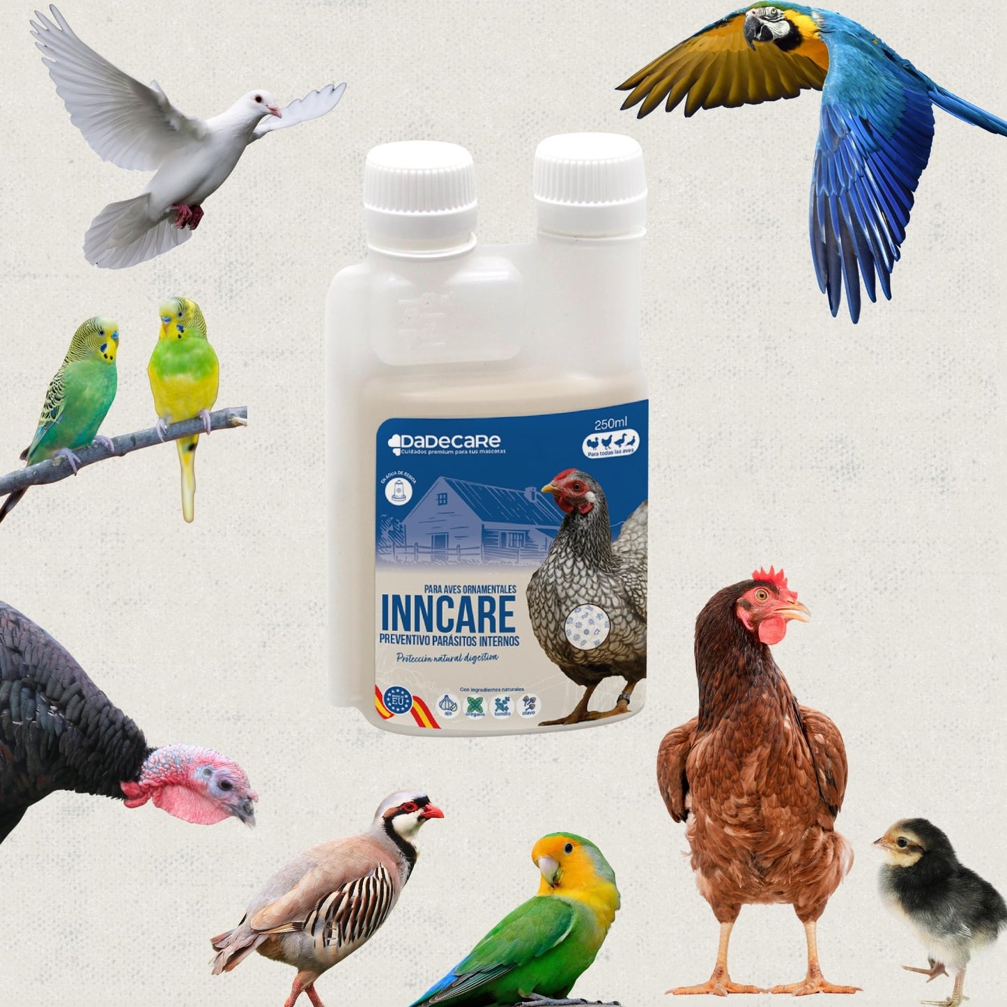 Inncare Preventivo Parasitos Internos Natural