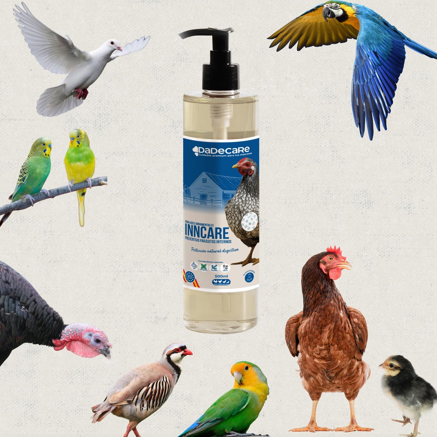 Inncare Preventivo Parasitos Internos Natural