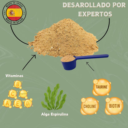 Inmucare Vitamínico Polvo Gatos 300 gr para estimular el apetito,