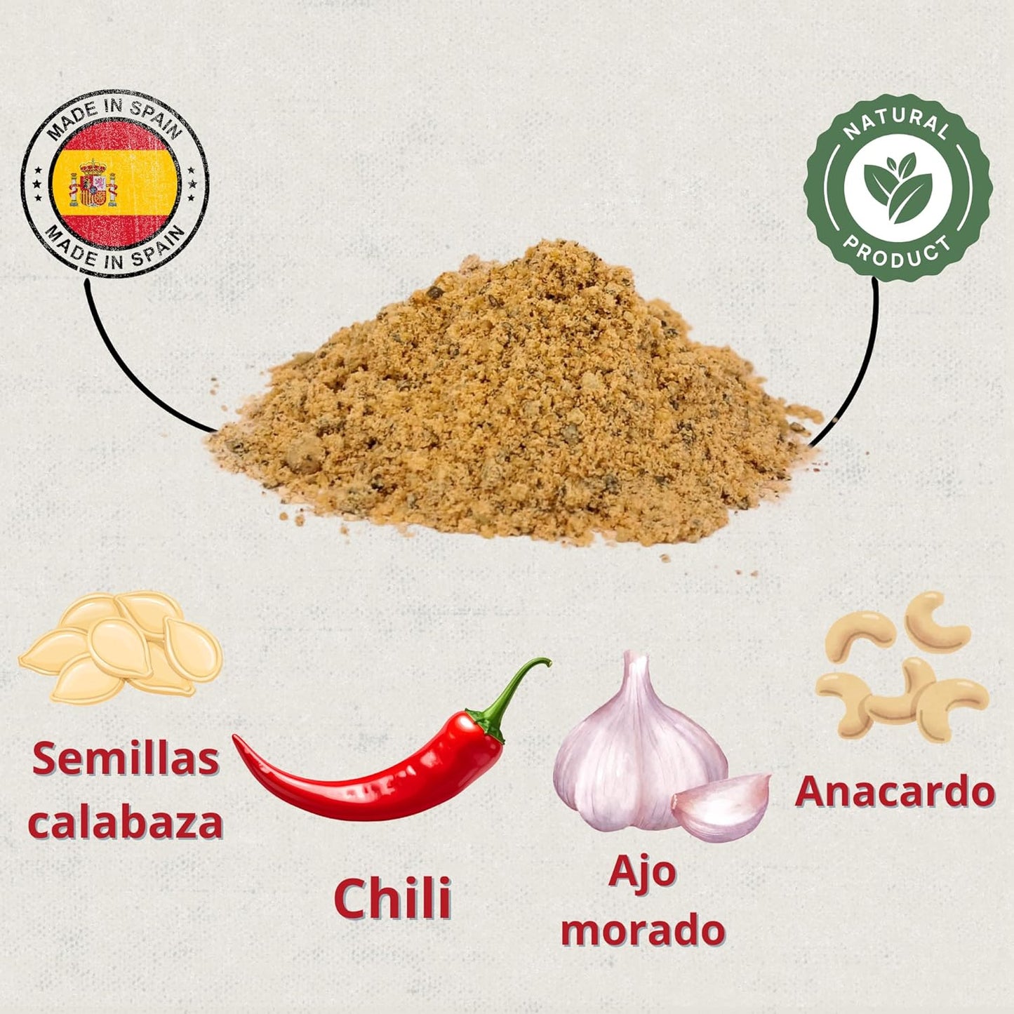 Preventivo Parasitos Internos Natural 220 gr Polvo