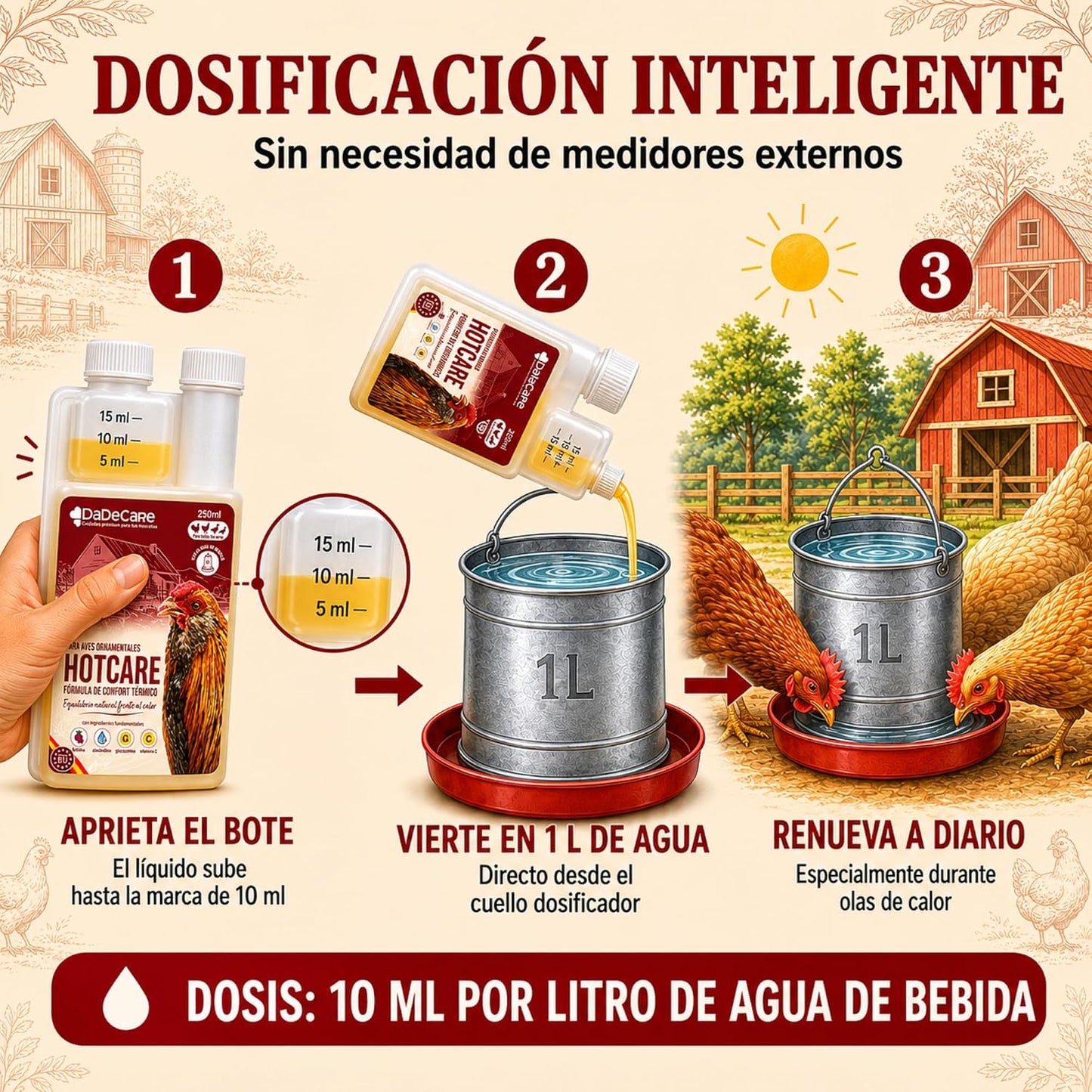 Hotcare Antiestrés por Calor 250ml