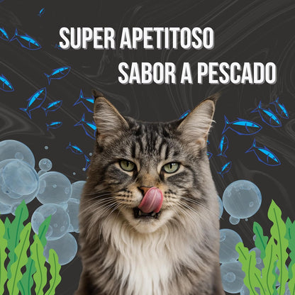 Taurina 300g Sabor Pescado para Gatos