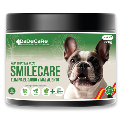 Smilecare – Polvos contra el mal aliento, 220 g, con algas marinas